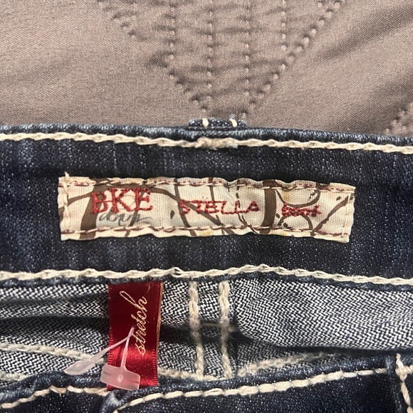 BKE Dark Indigo Boot Cut Jeans - Picture 3 of 6